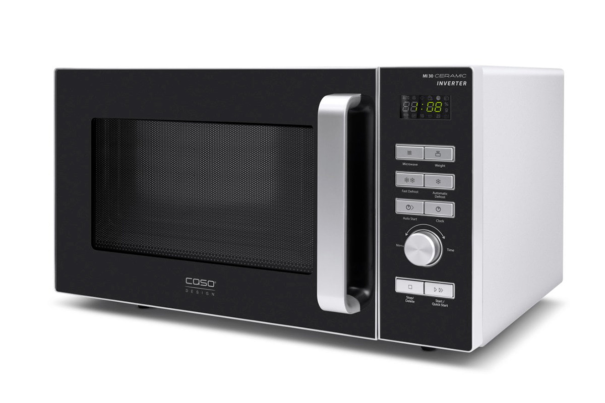 Изображение товара Отдельностоящая микроволновая печь Caso Mi 30 30 л 1000 Вт черный светло-серый