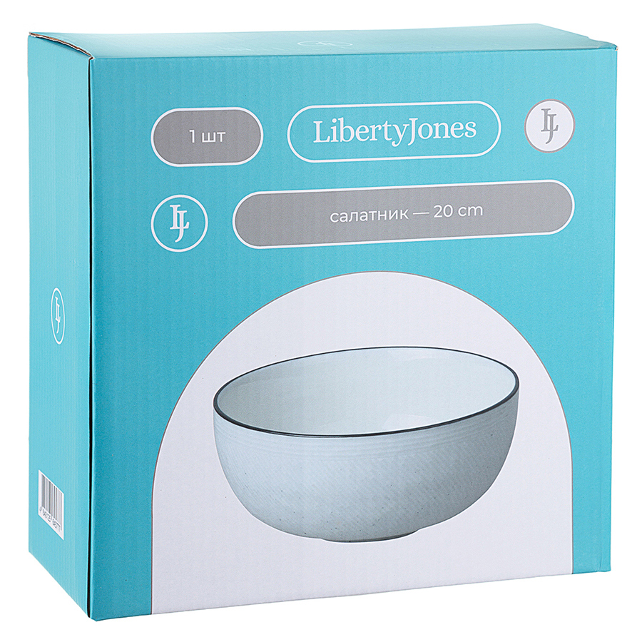 Изображение товара Салатник Liberty Jones Contour 20x20 см фарфор цвет белый Изображение товара Салатник Liberty Jones Contour 20x20 см фарфор цвет белый