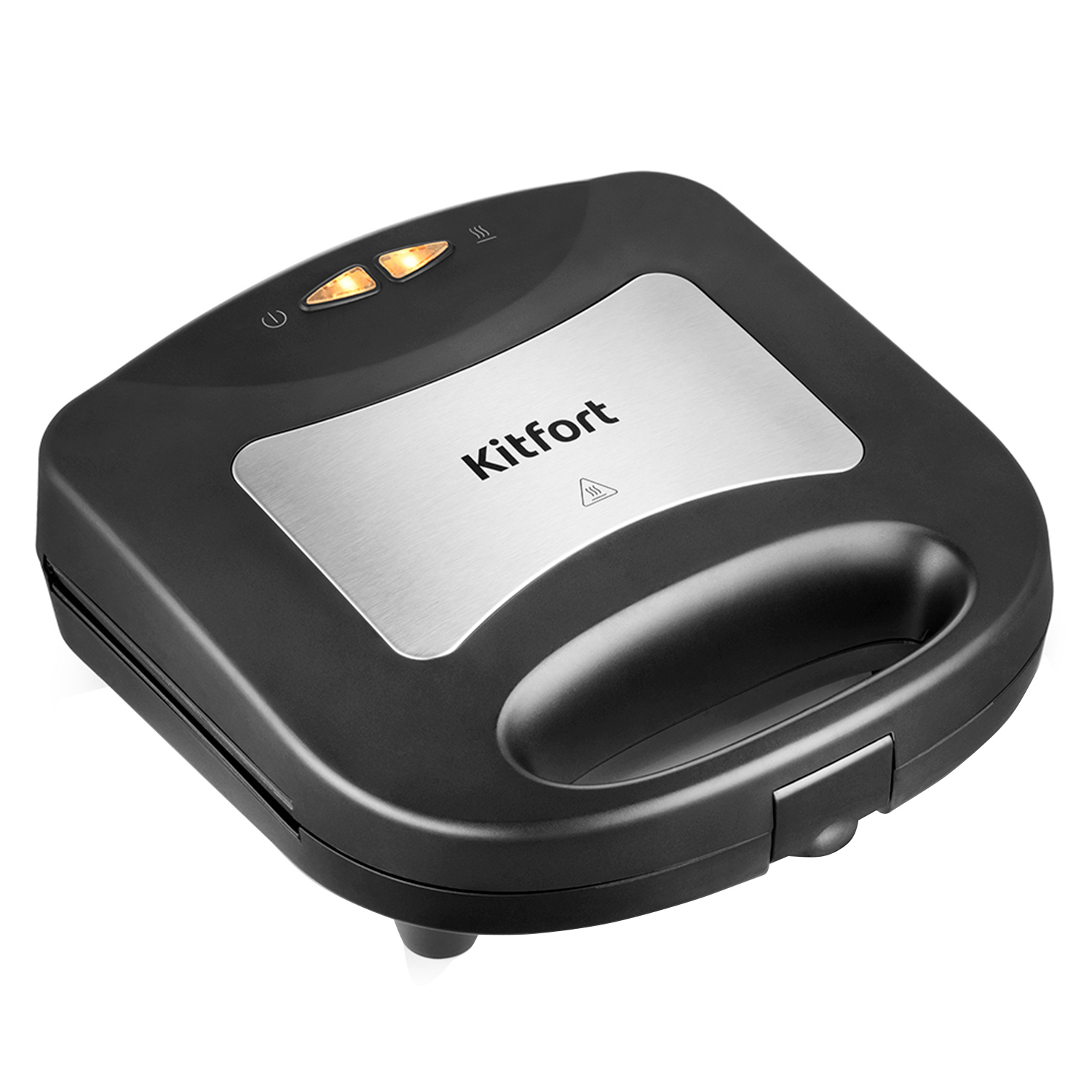 Изображение товара Вафельница Kitfort КТ-1660 3 в 1 для вафель и гриля черная