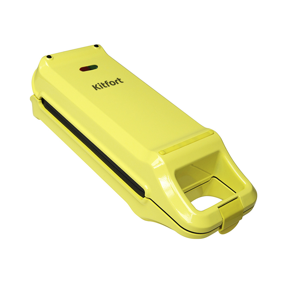 Изображение товара Вафельница Kitfort КТ-1611 цвет желтый