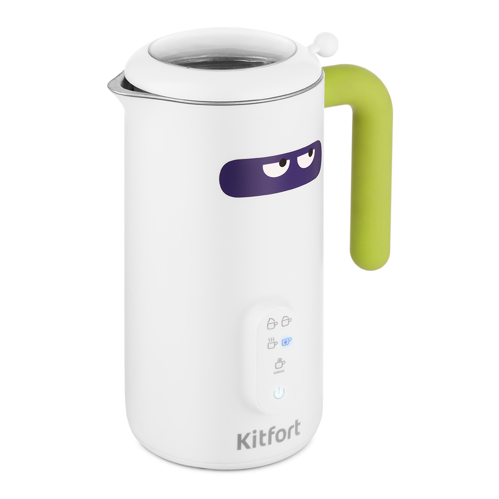 Изображение товара Капучинатор Kitfort КТ-774-2 500 Вт салатовый для молочной пены и напитков