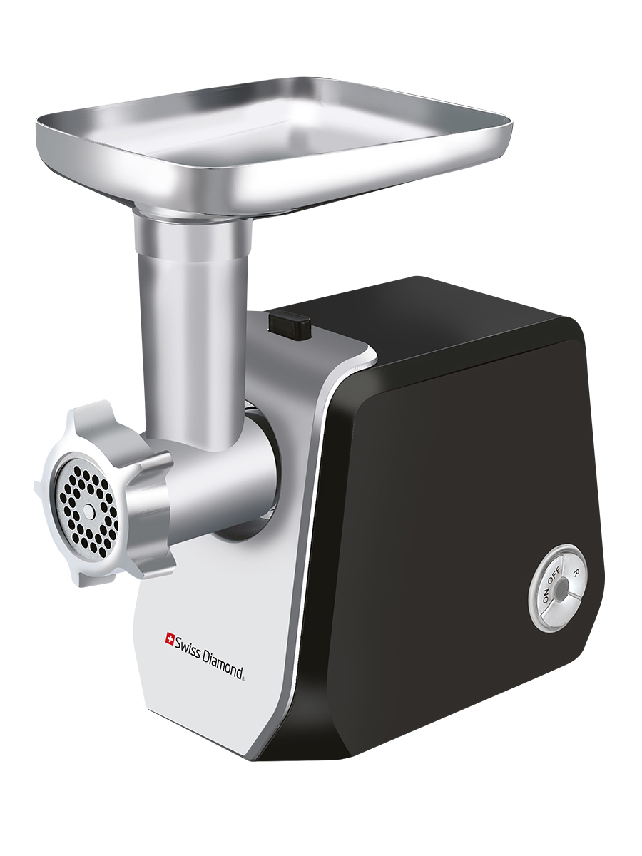 Изображение товара Электрическая мясорубка Swiss Diamond SD-MG 004 2000 Вт черно-серая