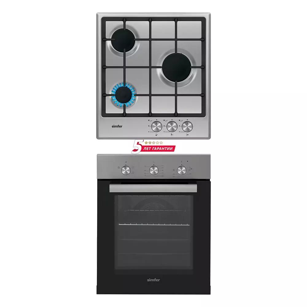 Изображение товара Комплект бытовой техники Simfer S44M416 из нержавеющей стали