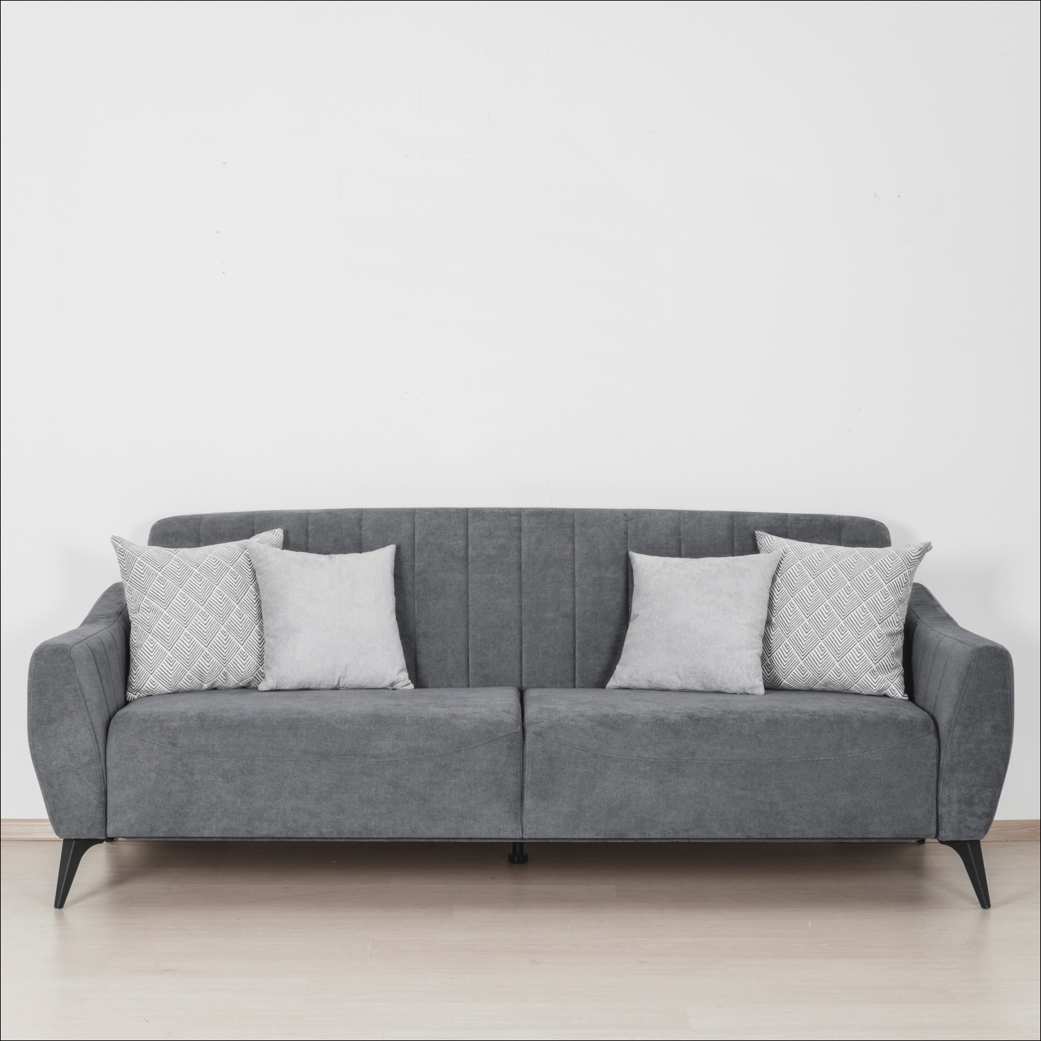 Изображение товара Диван-кровать Боне 220x88x92 см серый Моби