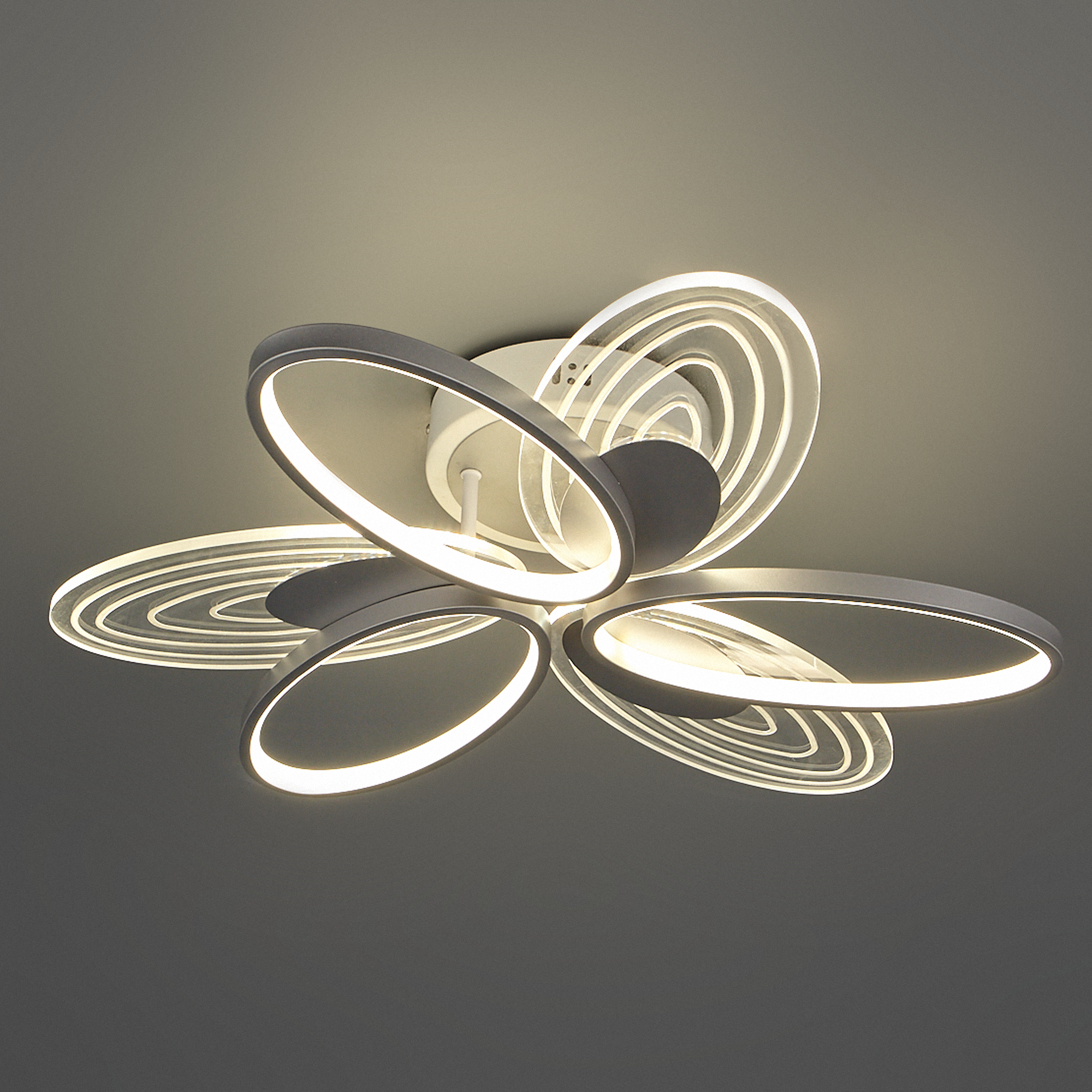 Изображение товара Люстра потолочная Jlight Mediana 5643/90C LED белый дизайн футуристический