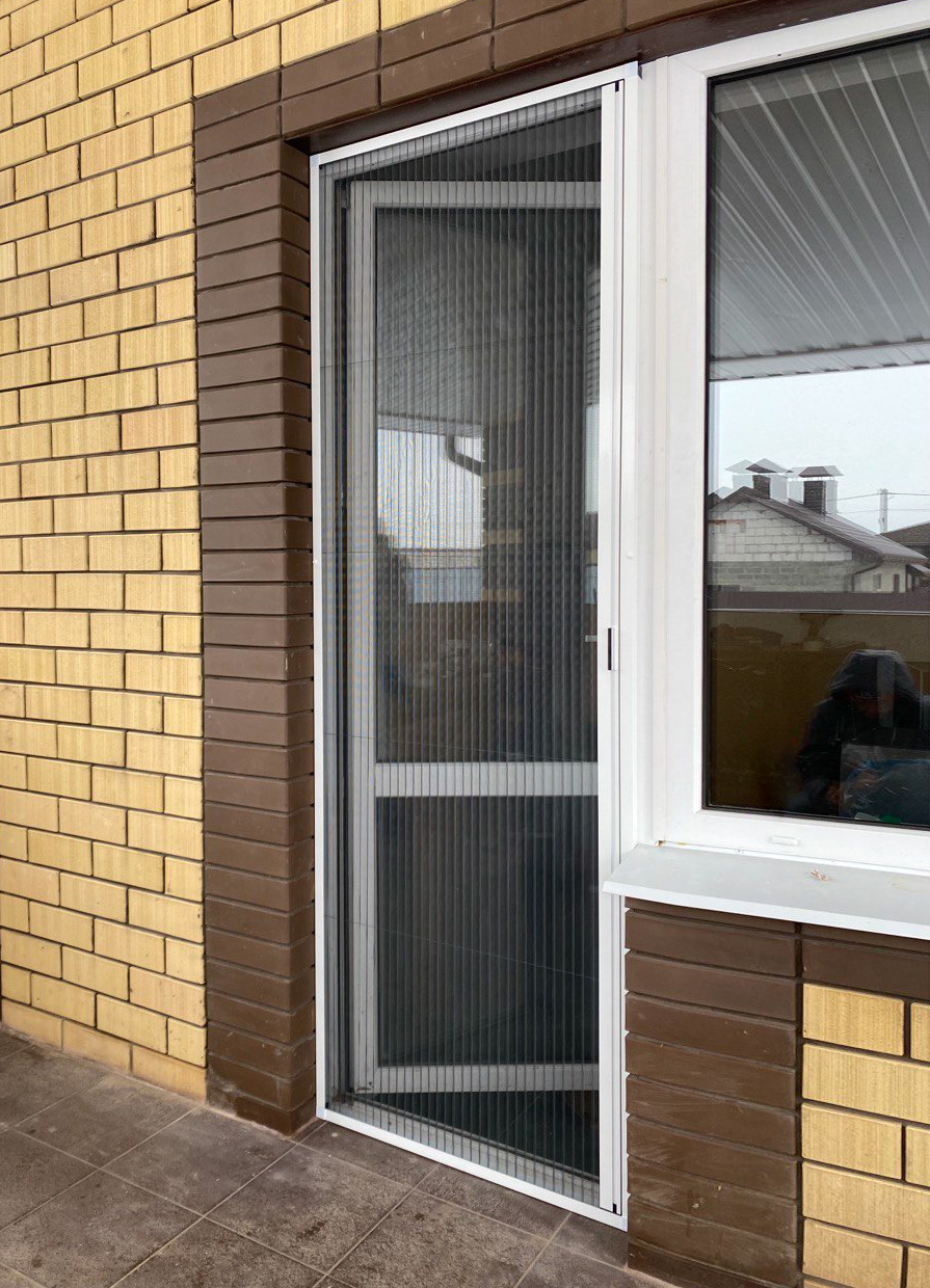 Изображение товара Москитная сетка Гармошка 210x80 см белый — защита и стиль