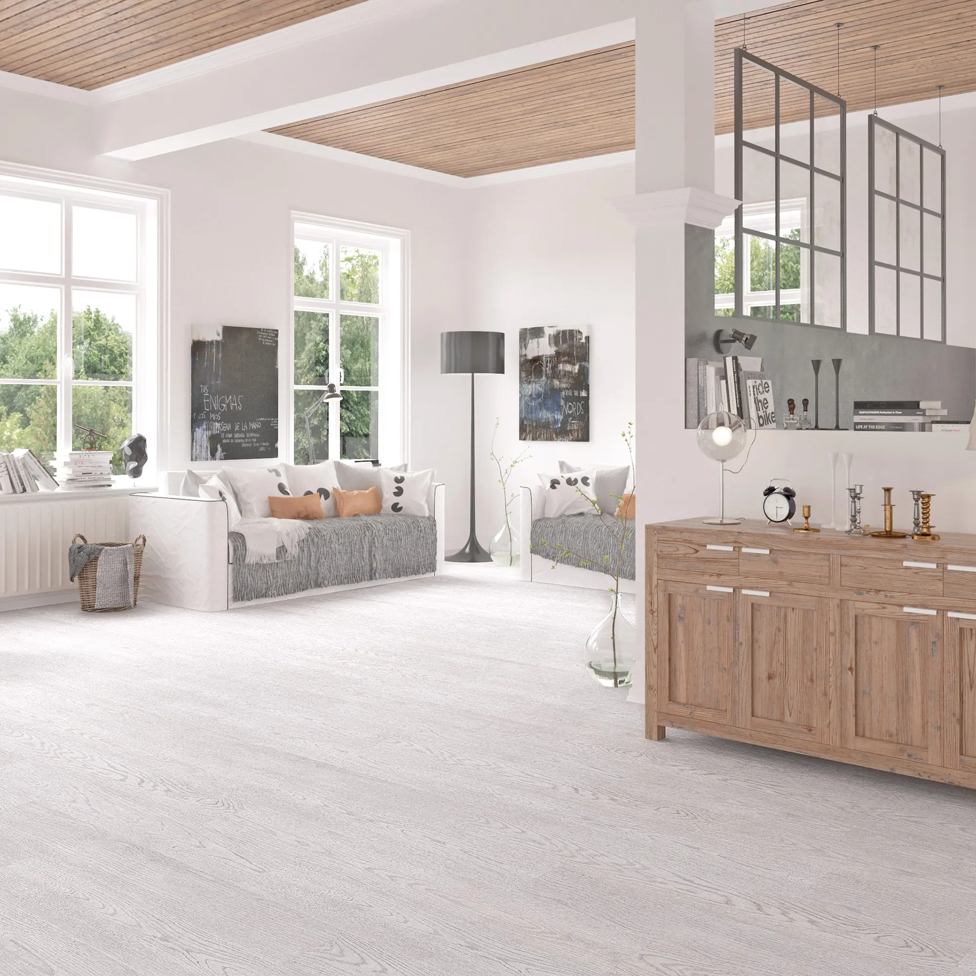 Ламинат "Дуб Кайрос" 32 класс толщина 8 мм 2.131 м²