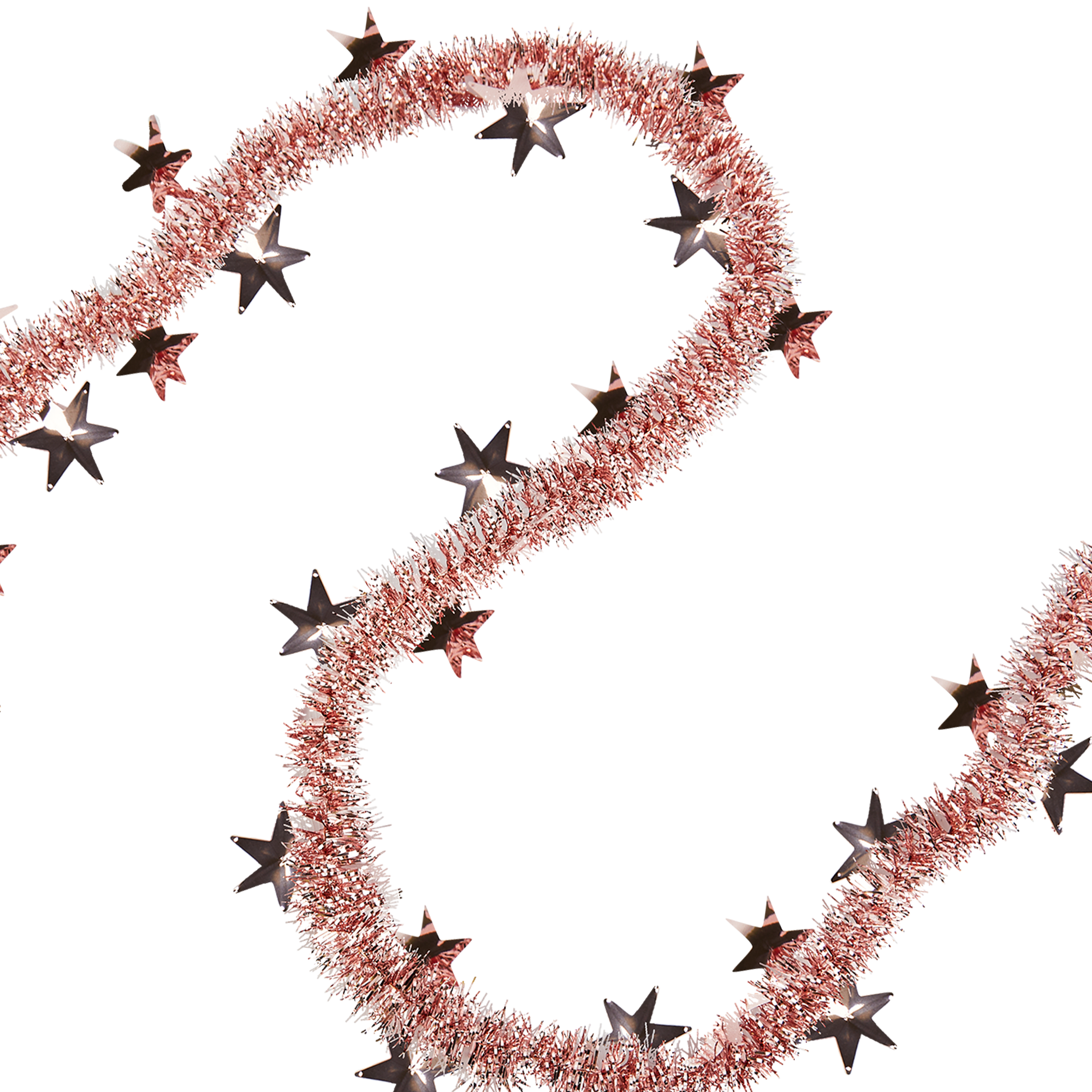 Изображение товара Мишура Млечный путь Pastel 270 см цвет розовый