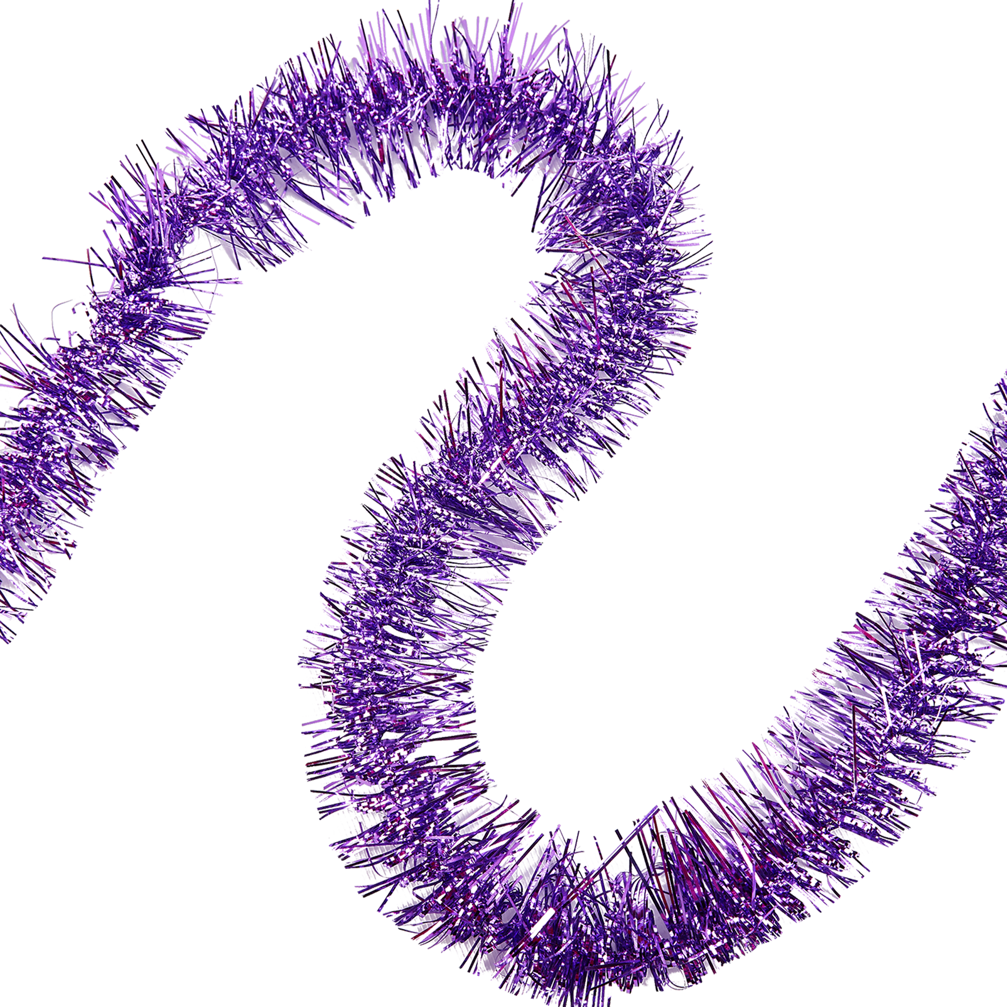 Изображение товара Мишура Вьюга 270 см цвет сиреневый