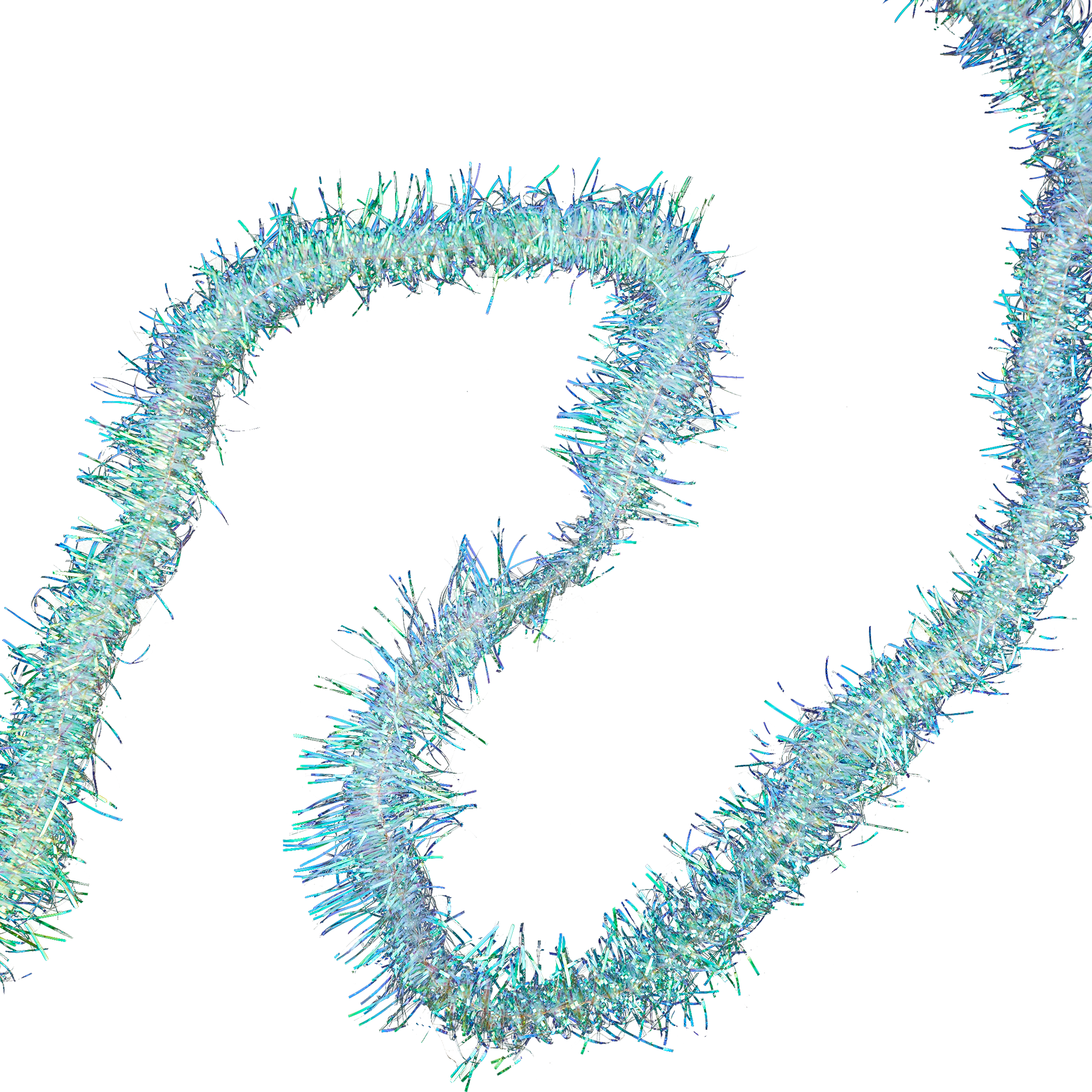 Изображение товара Мишура Вьюга радужная 270 см цвет разноцветный