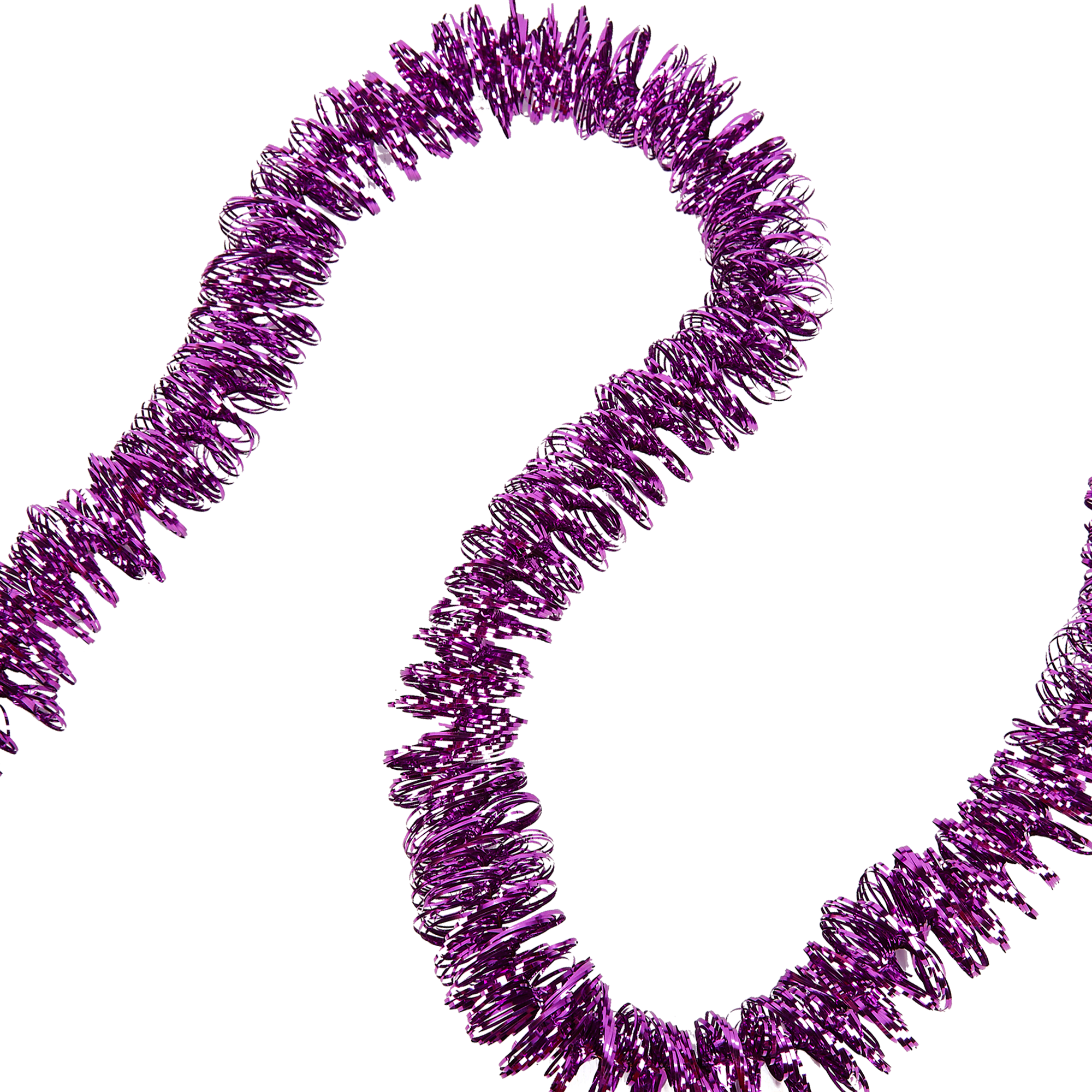 Изображение товара Мишура Кольца-1 200 см цвет сиреневый