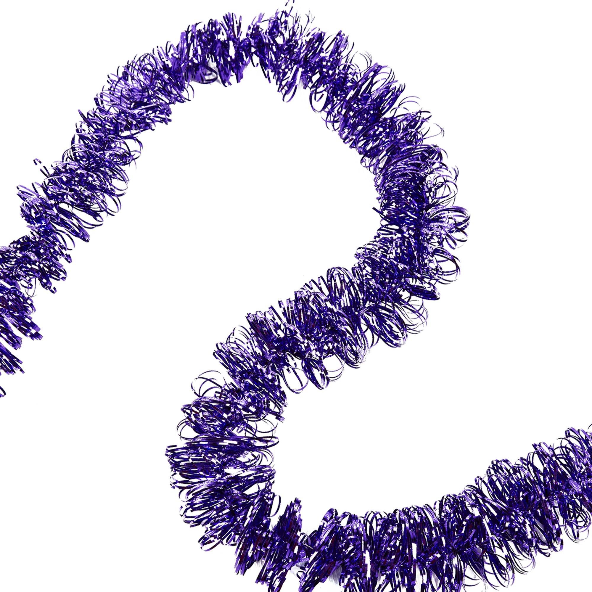 Изображение товара Мишура Кольца-1 200 см цвет фиолетовый