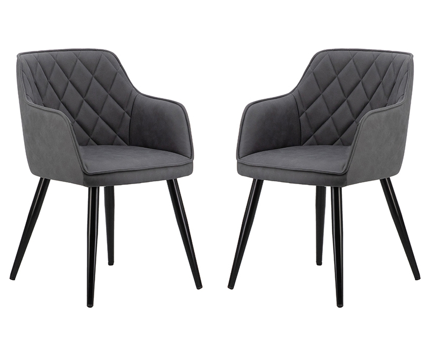 Изображение товара Стул Гласар 48586-GRAY 59 см х 56 см х 79 см дерево серый 2 шт