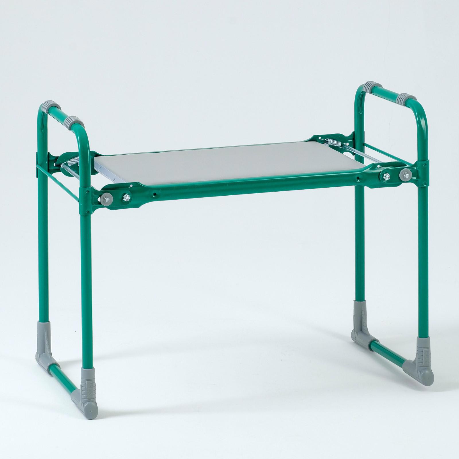 Изображение товара Скамья садовая Nika 30 см x 56 см x 42.5 см металл зеленый