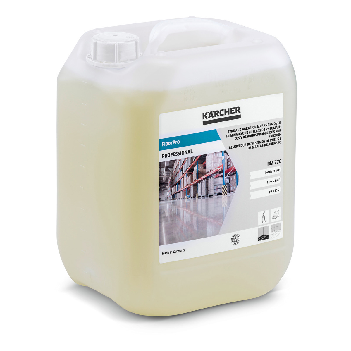 Изображение товара Средство для удаления следов шин и продуктов износа Karcher RM 776 10 л
