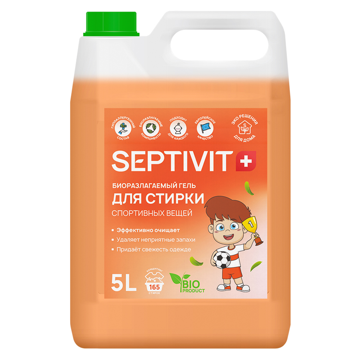 Изображение товара Гель для стирки Septivit SPTV_laundrygel_5000_sport 5 л