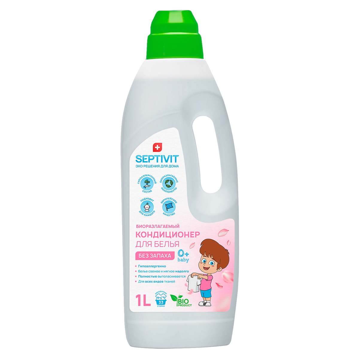 Изображение товара Кондиционер для белья Septivit SPTV_cnd_1000_cleansoft 1 л