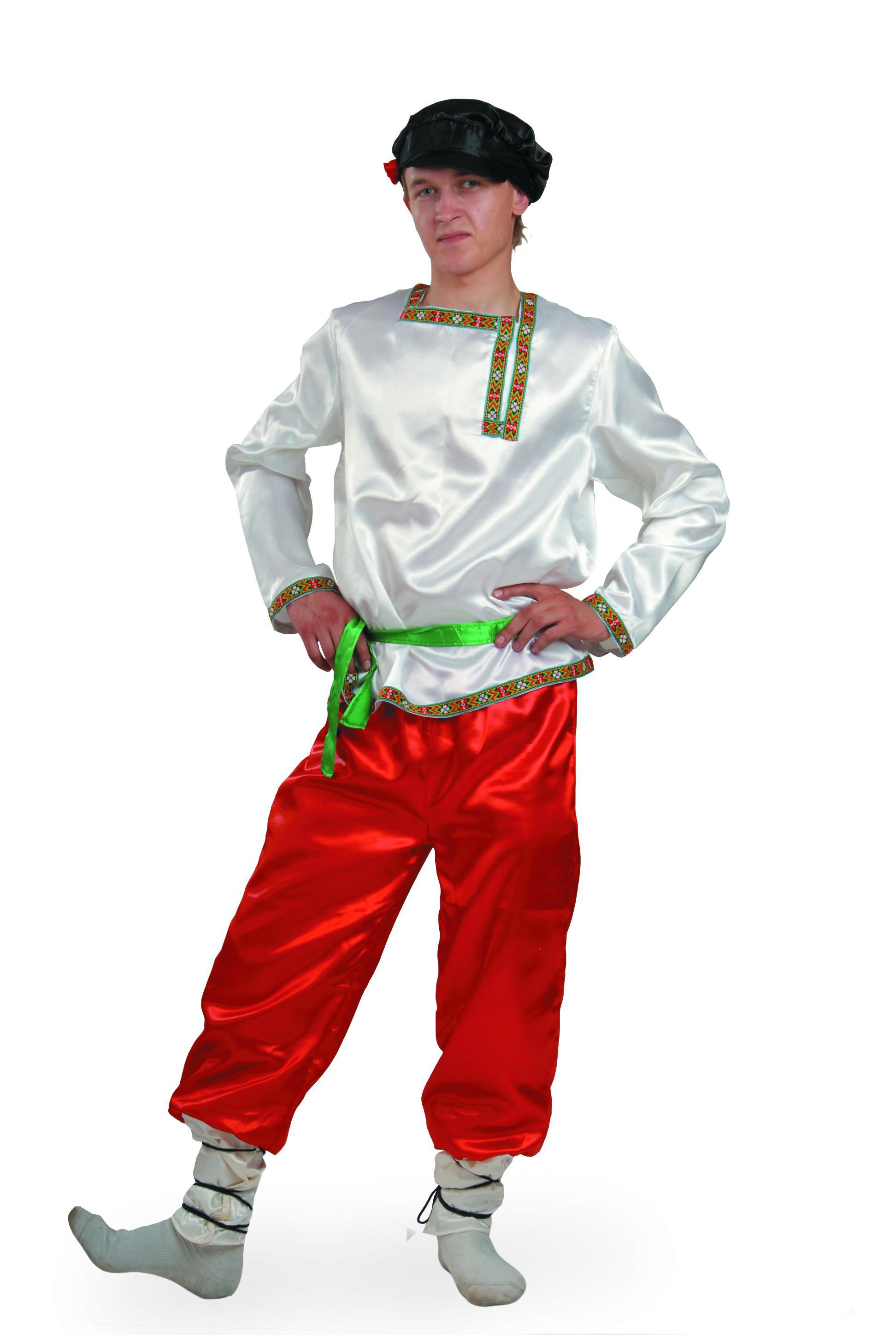 Изображение товара Карнавальный костюм Батик Ванюшка 6003-54 для взрослых русский герой