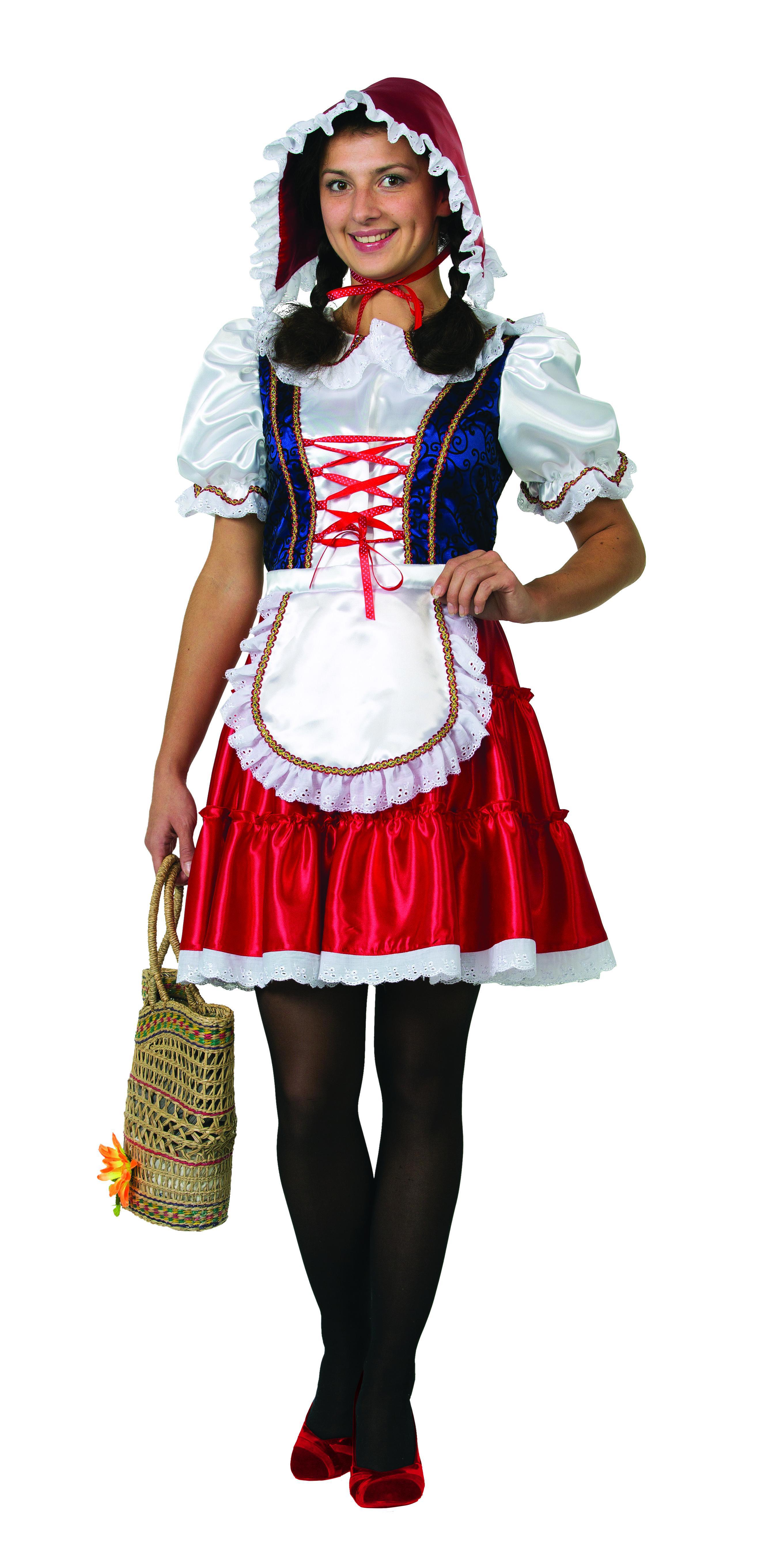 Изображение товара Карнавальный костюм Батик Красная шапочка 6010-44 полиэстер размер 44-46