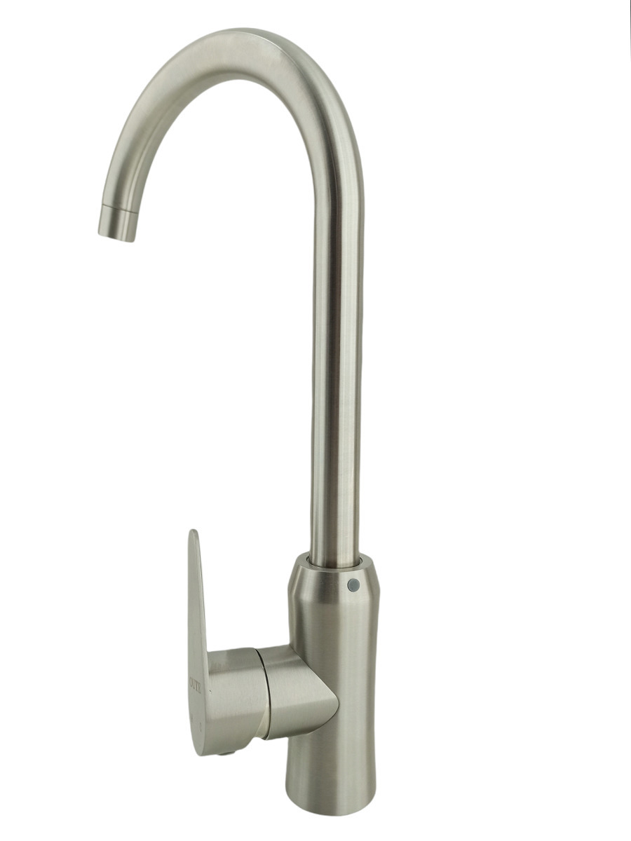 Изображение товара Однорычажный смеситель Oute T40513b излив 21 см цвет серебристый