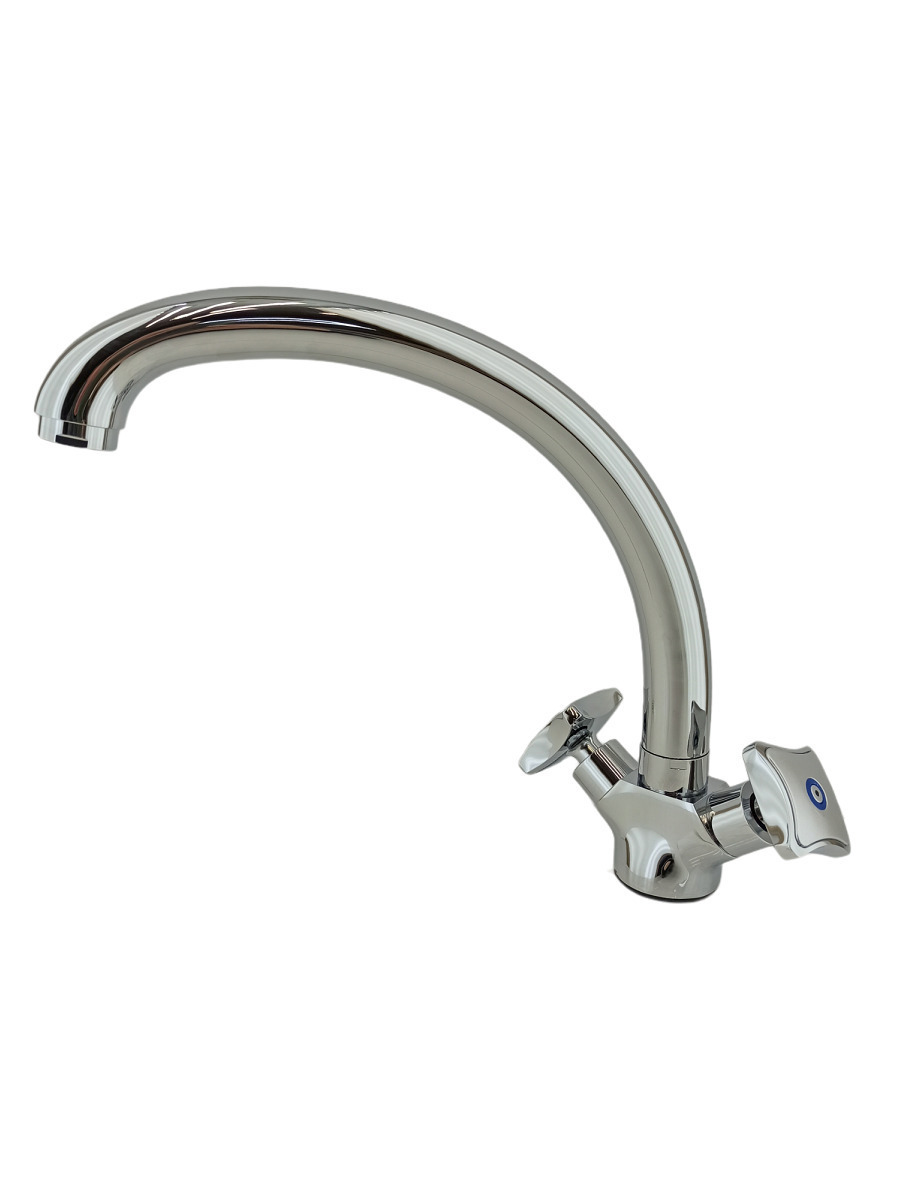 Изображение товара Однорычажный кухонный смеситель Rainsberg R7113f-1 излив 20 см серебристый