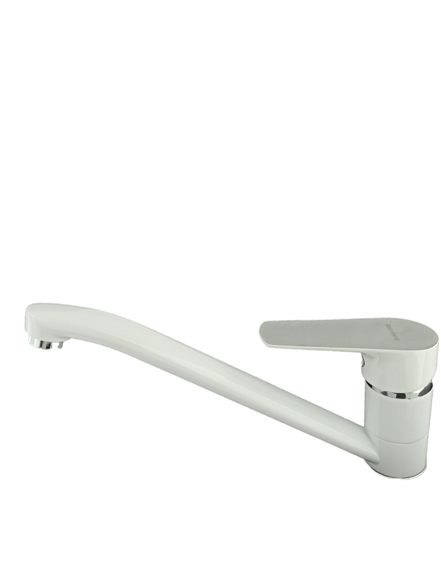 Изображение товара Однорычажный кухонный смеситель Rainsberg R2003kf серебро металлик