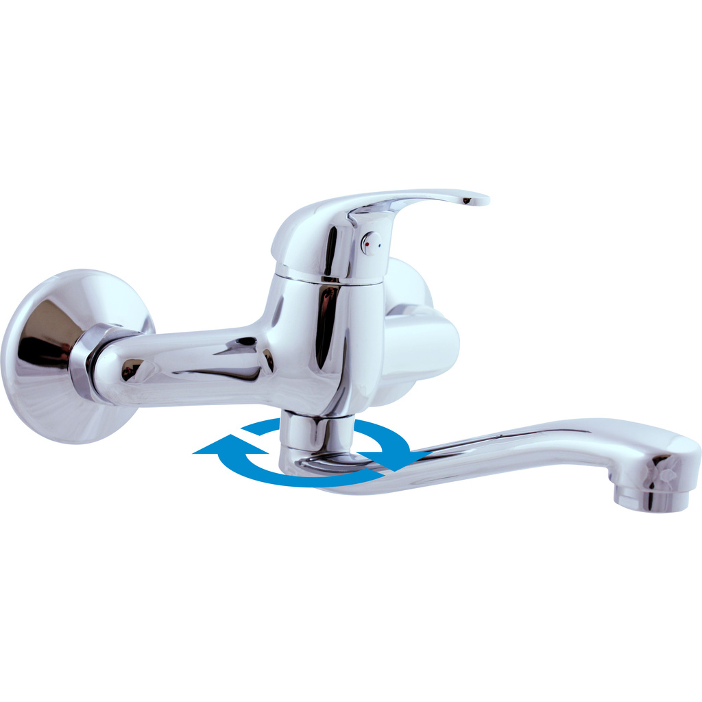 Изображение товара Однорычажный смеситель Ravslezak Sa001.5/26 излив 35 см цвет хром