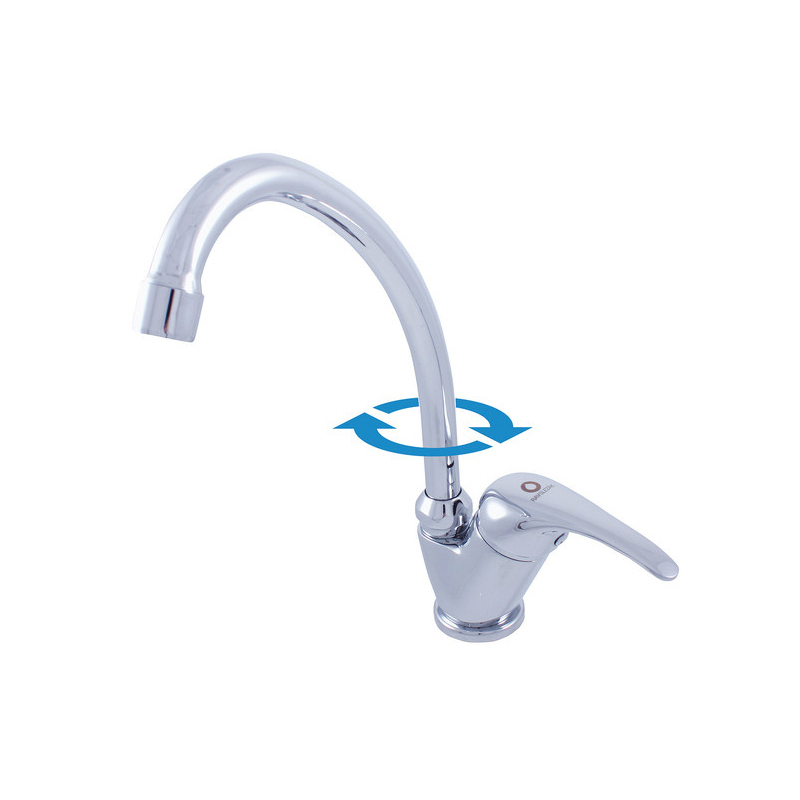 Изображение товара Однорычажный смеситель Ravslezak Sa006.5/1 излив 211 см цвет хром