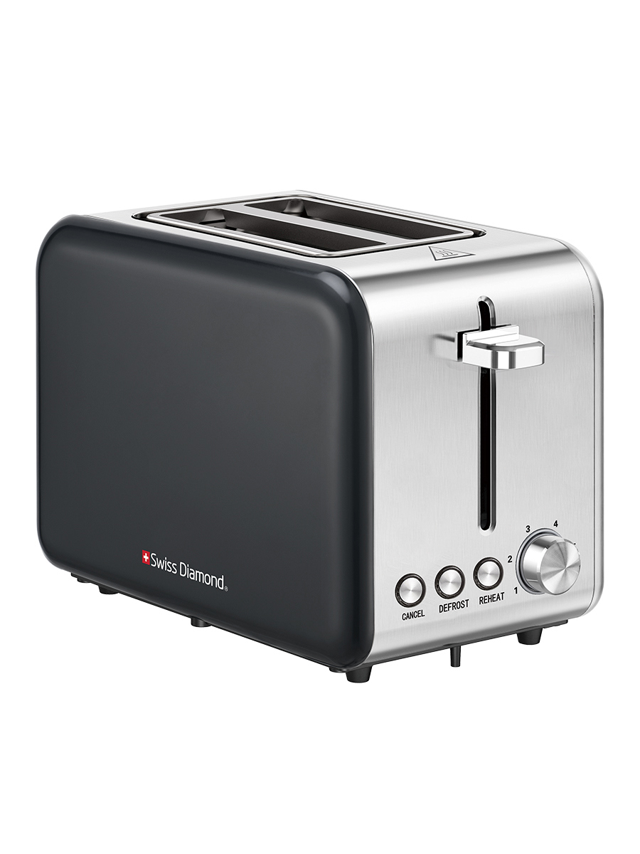 Изображение товара Тостер Swiss Diamond SD-TA 005 с функциями размораживания и отмены, 850 Вт