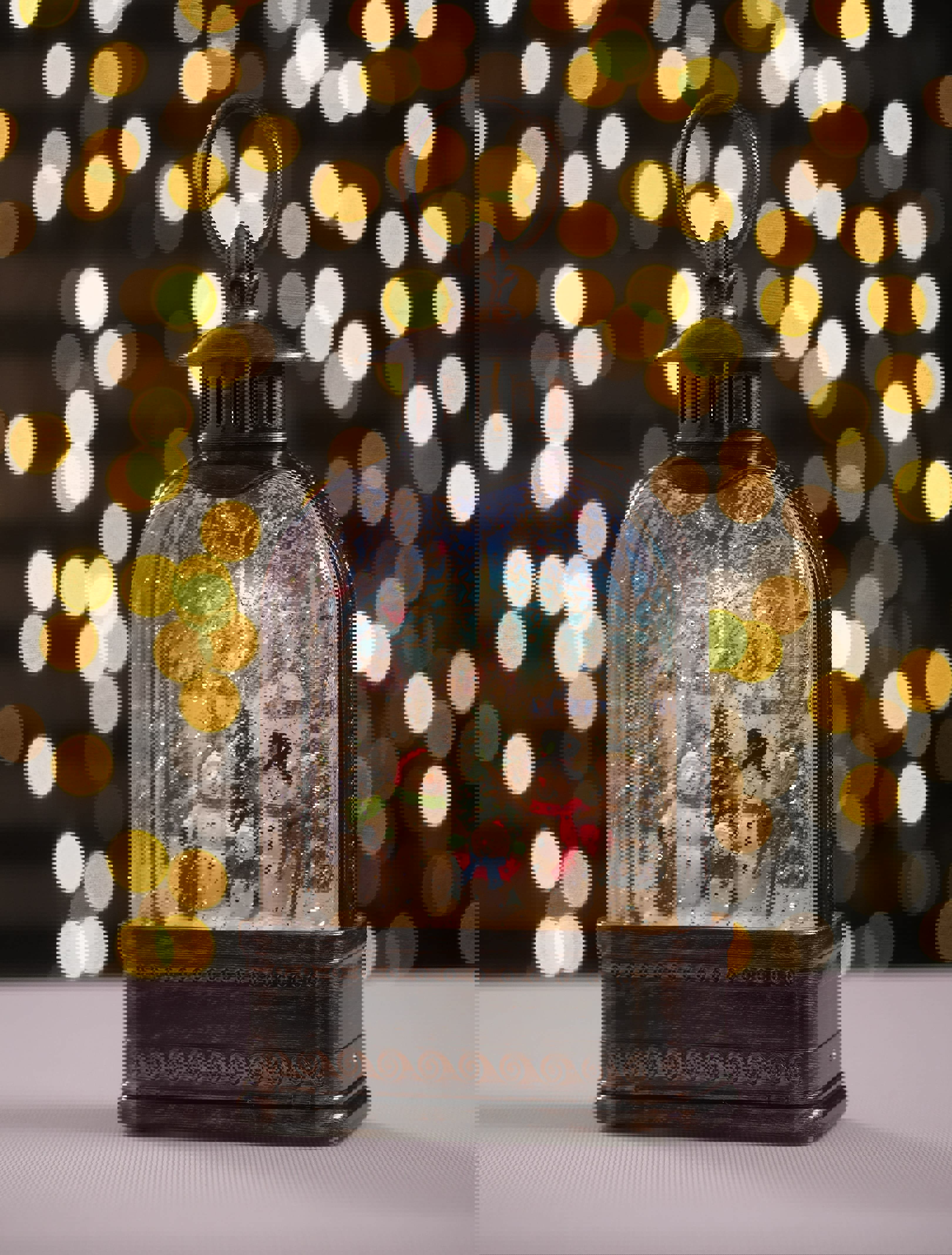 Изображение товара Новогоднее украшение Merry Green Фонарь 24x12.8x7 см с подсветкой и музыкой