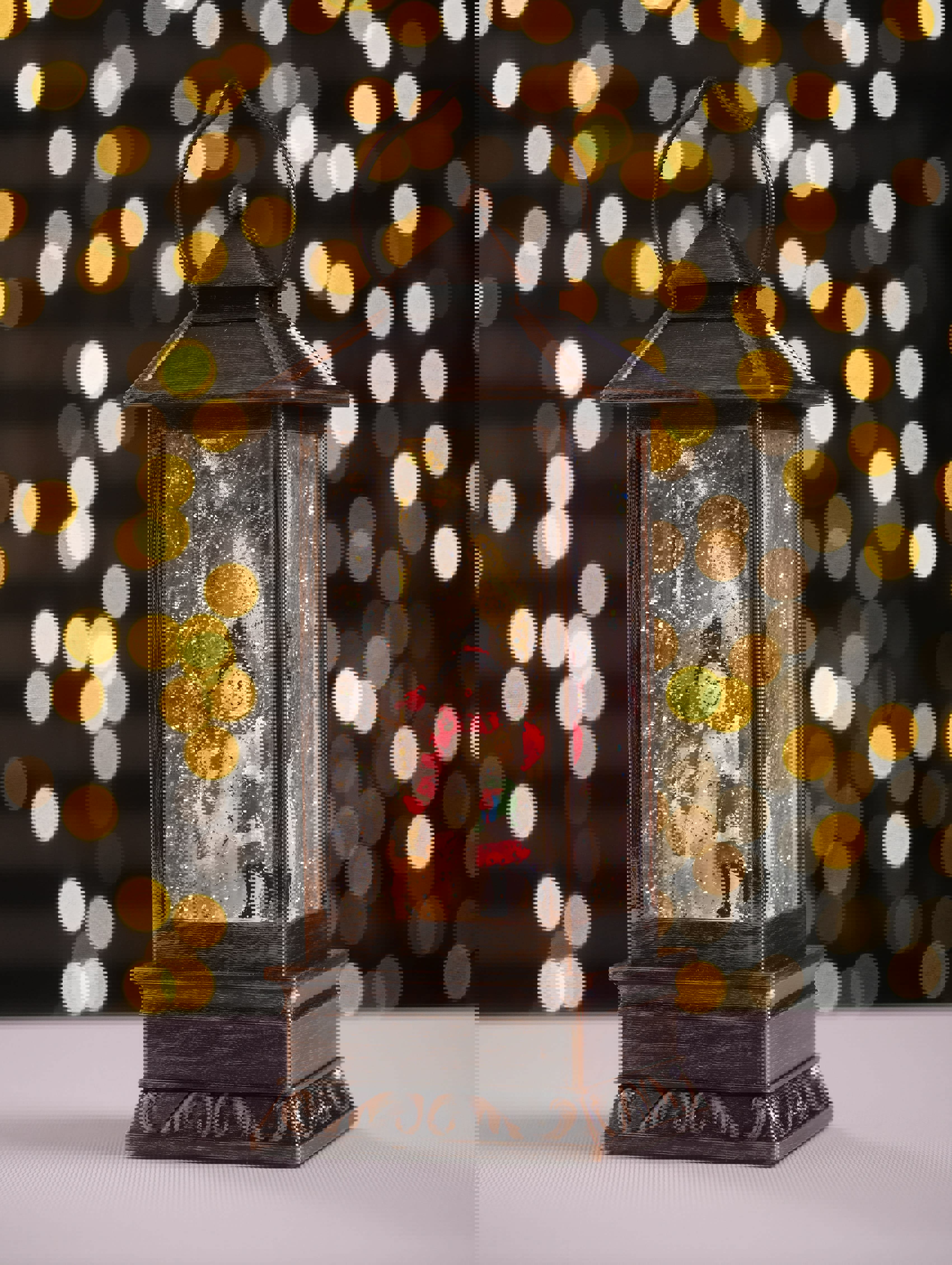 Изображение товара Новогоднее украшение Merry Green Фонарик с подсветкой и музыкой 27х10,5 см