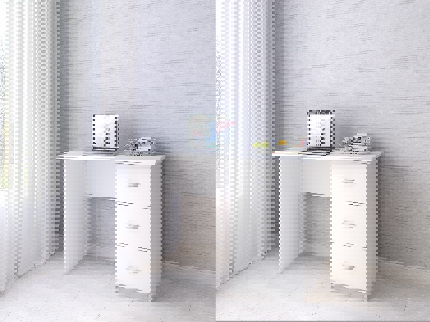 Изображение товара Компьютерный стол Тэкс Сити-1 120x75 см белый