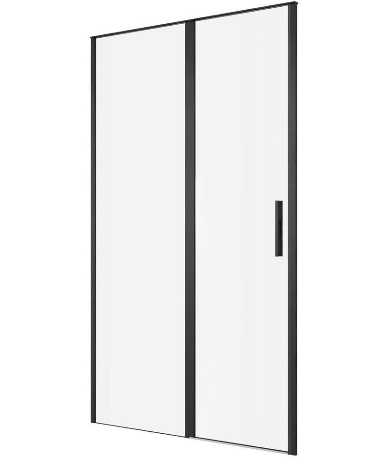 Изображение товара Душевая дверь Allen Brau Priority 120 см распашная черная