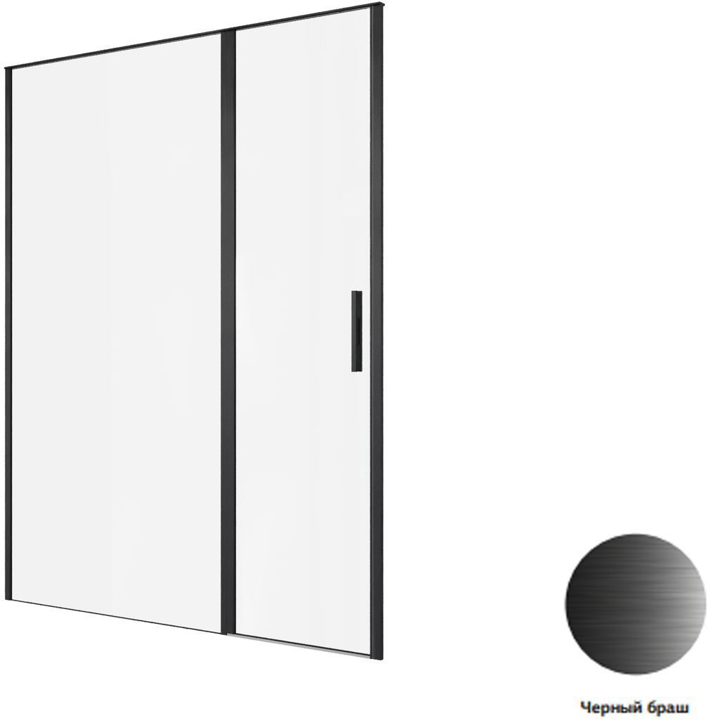 Изображение товара Душевая дверь Allen brau 00294068 160 см с прозрачным стеклом