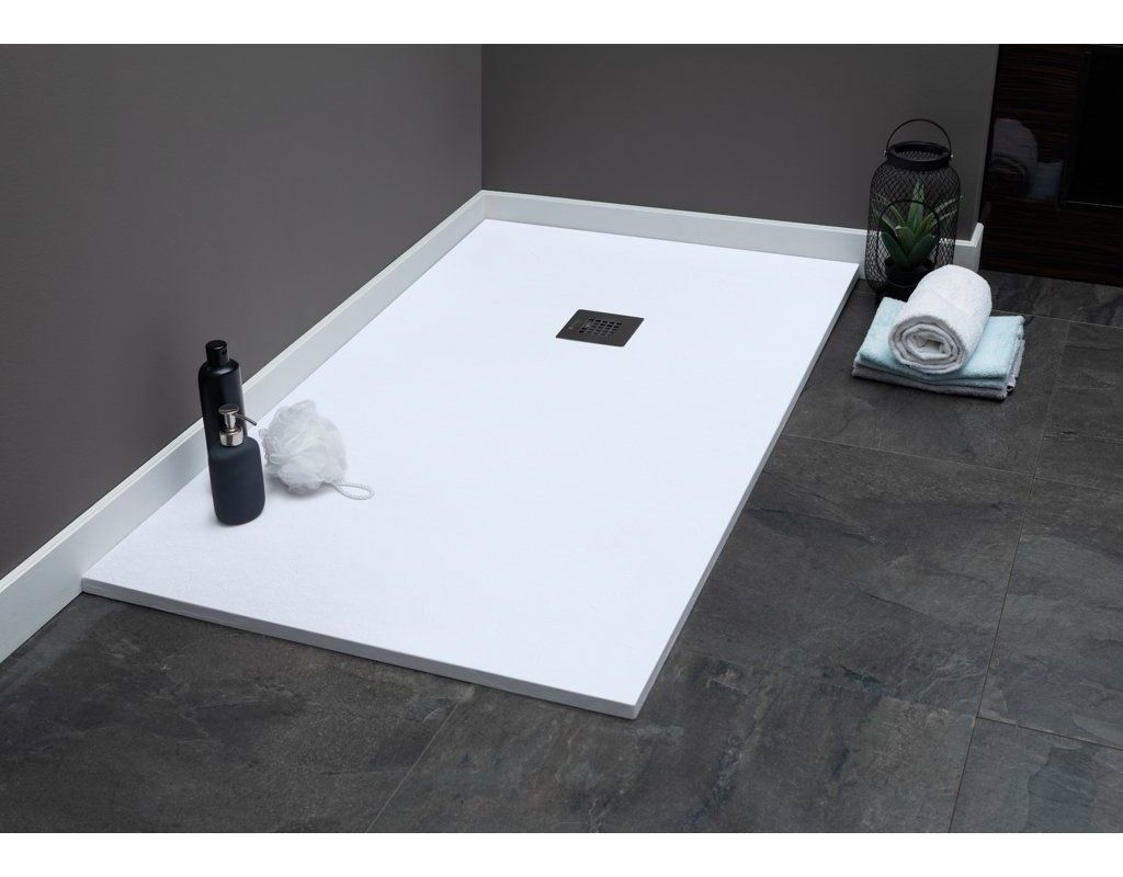 Изображение товара Душевой поддон Aquanet 00255437 прямоугольный литьевой мрамор 80x120см