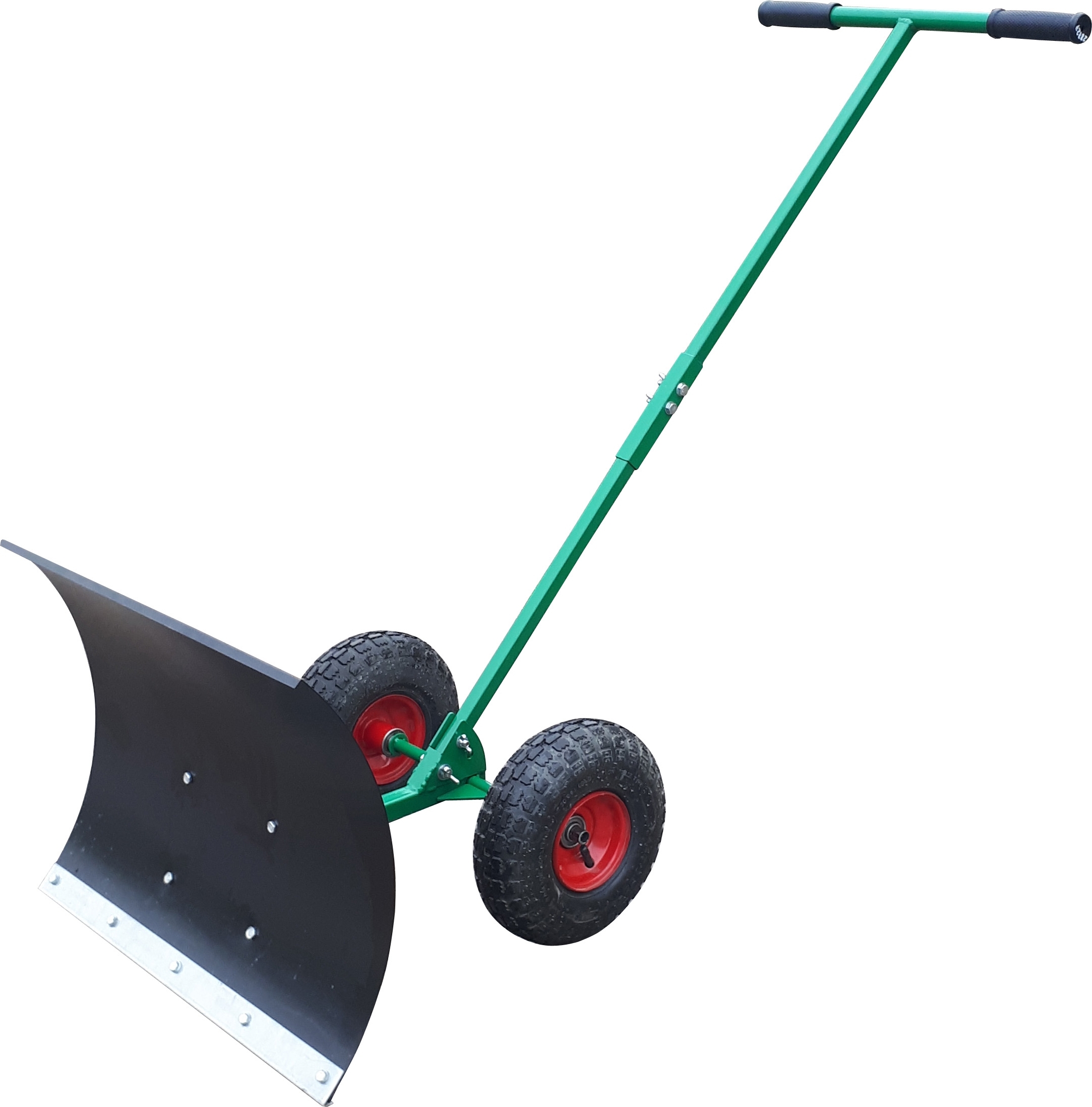 Изображение товара Отвал для снега ручной 60 см с регулировкой и колёсами для уборки снега