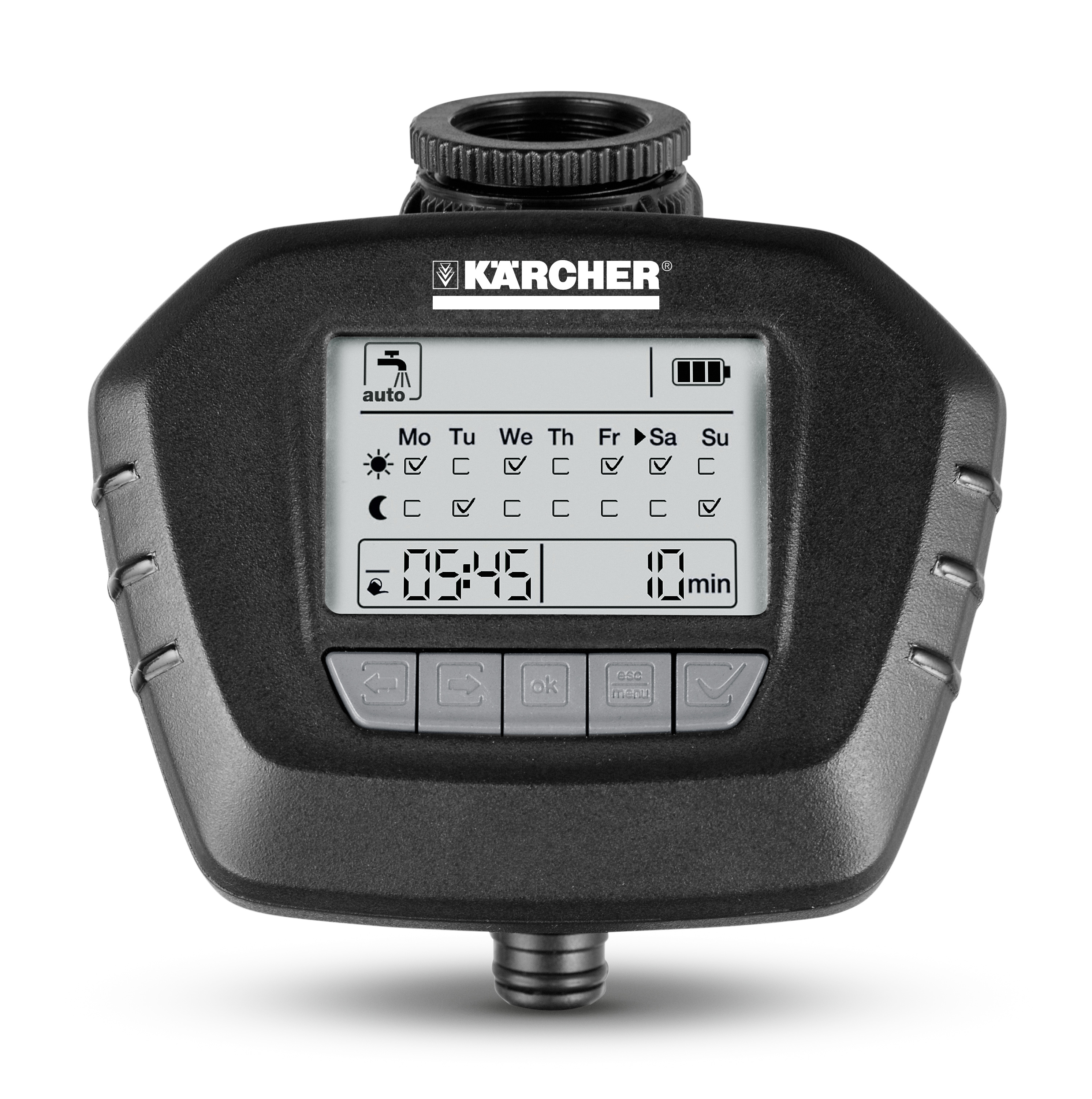 Изображение товара Таймер для полива электронный Karcher  WT 5 4 ряда 14 программ