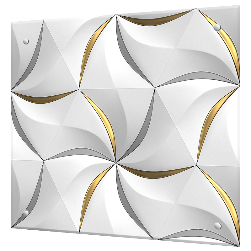 Изображение товара Защитный экран Borntoprint 3d орнамент 50x50 см из закаленного стекла