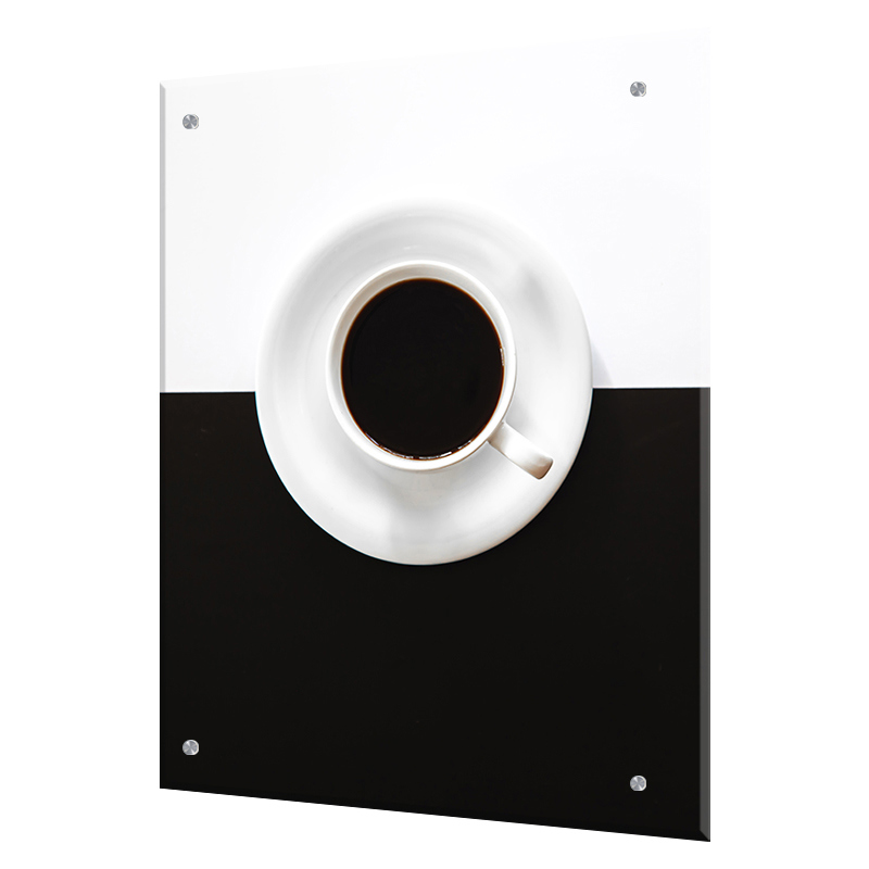 Изображение товара Защитный экран Borntoprint Кофе 60x75 см закаленное стекло прозрачный