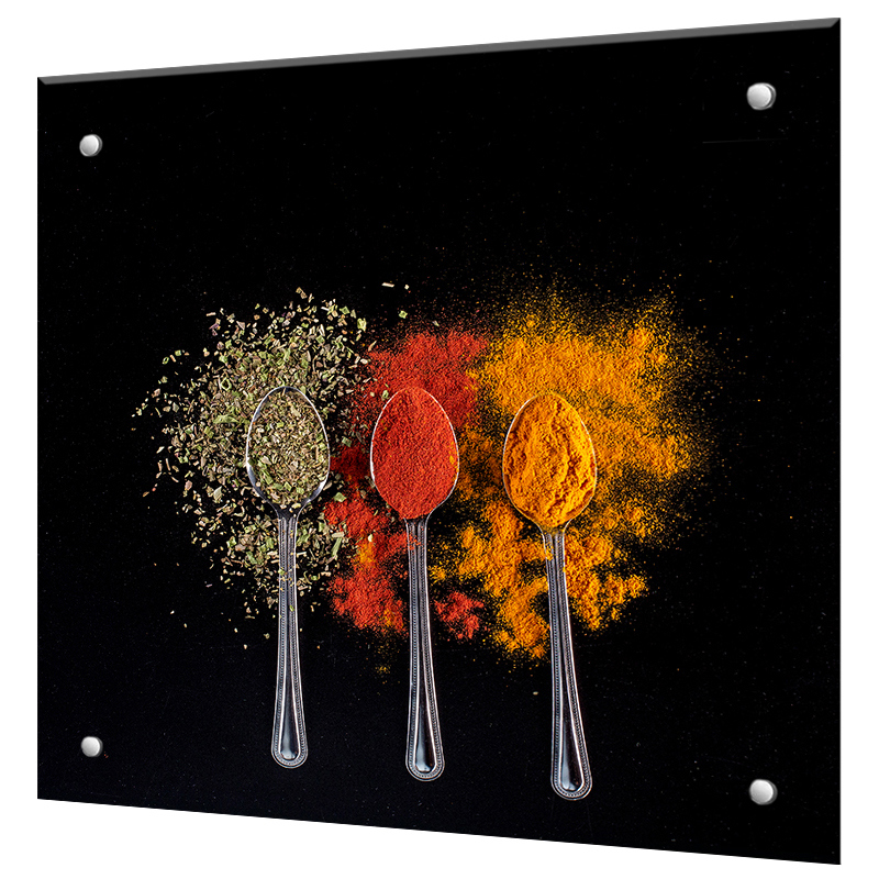 Изображение товара Защитный экран Borntoprint Травы и специи для кухни 60x50 см