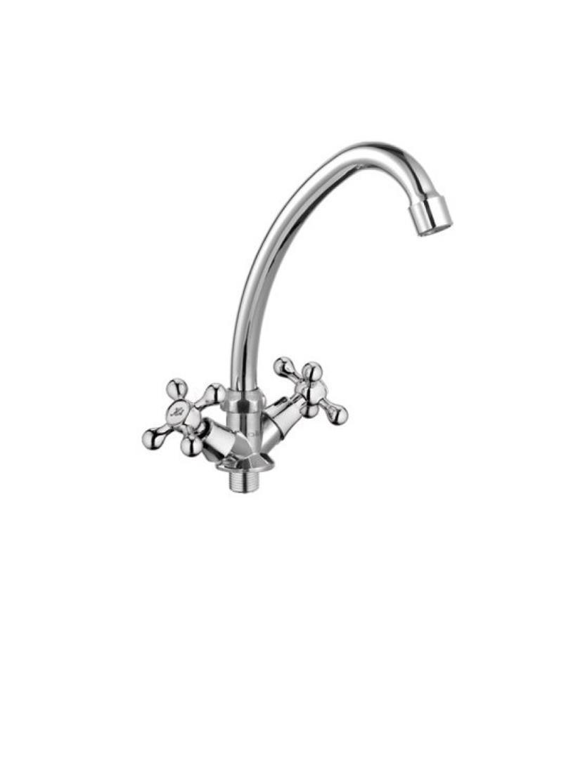 Изображение товара Двухвентильный смеситель D-lin D151810-1 цвет хром