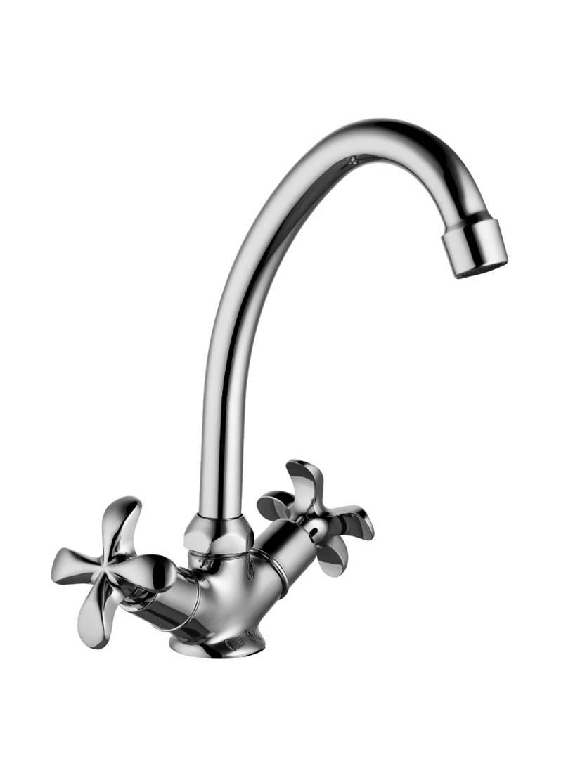 Изображение товара Двухвентильный смеситель D-lin D153808-G цвет хром