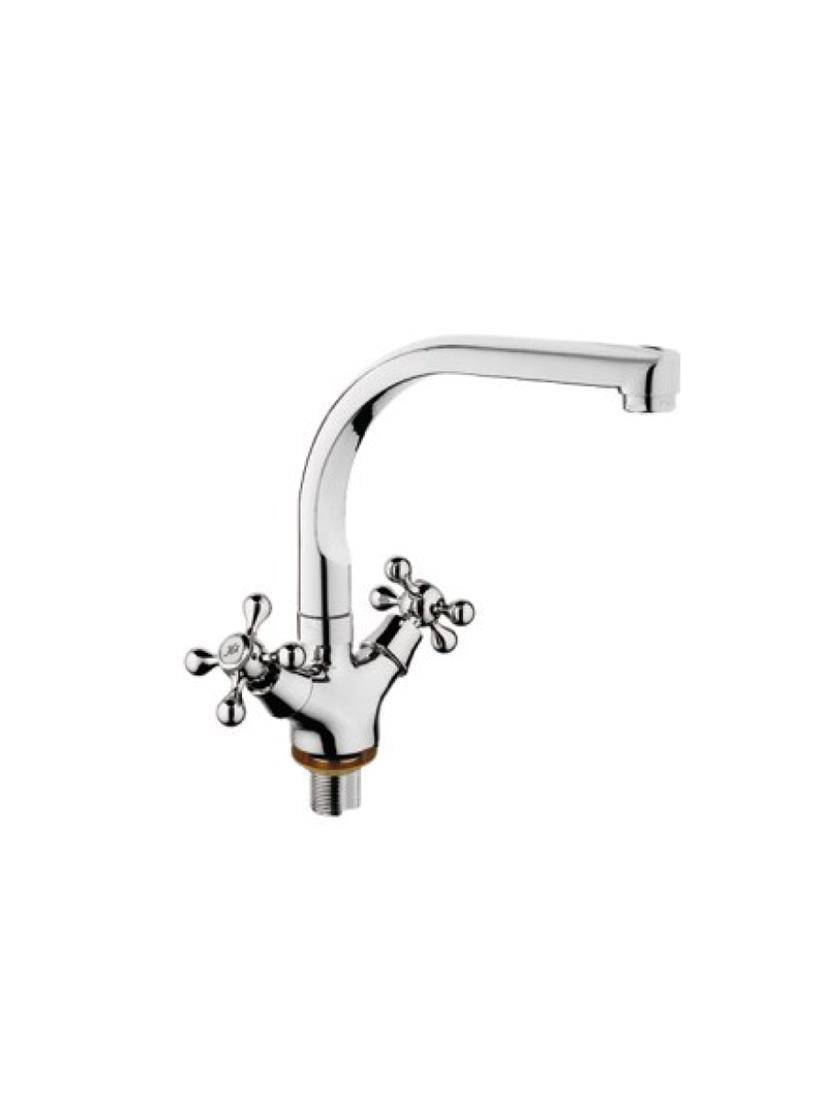 Изображение товара Двухвентильный смеситель D-lin D153810-M цвет хром