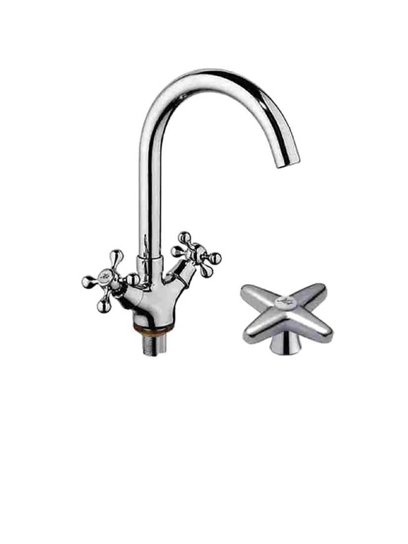 Изображение товара Двухвентильный смеситель D-lin D153814-E цвет хром