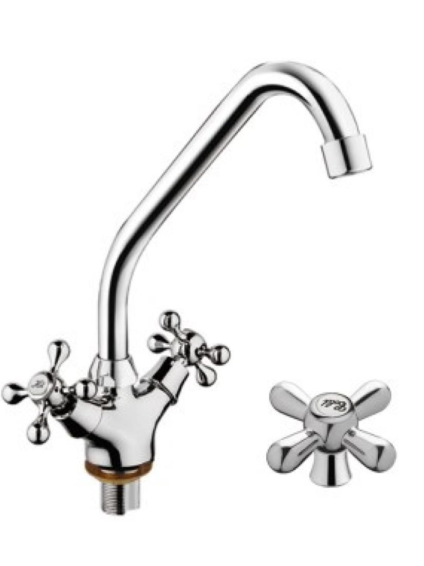 Изображение товара Двухвентильный смеситель D-lin D153819-H цвет хром