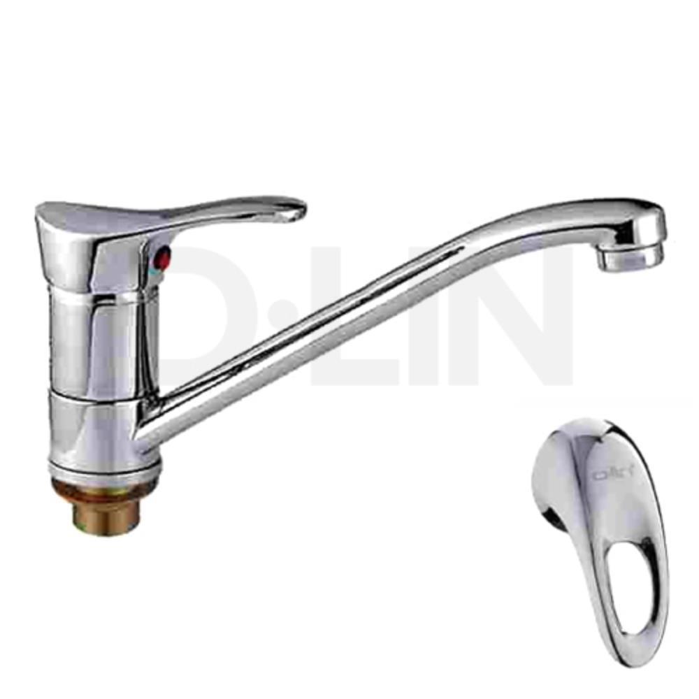Изображение товара Смеситель D-LIN D154351 для кухни хром однорычажный