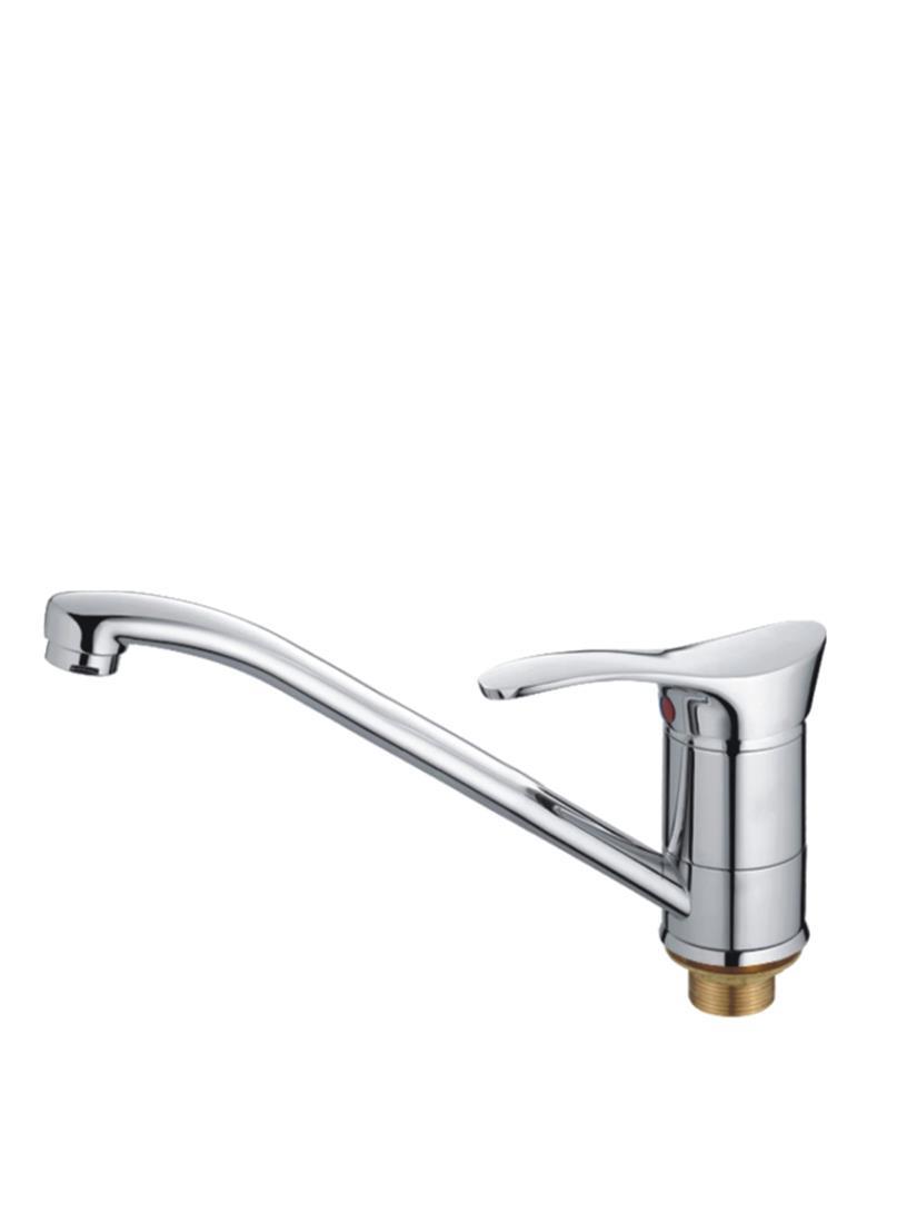 Изображение товара D-LIN D154405 однорычажный кухонный смеситель, хром