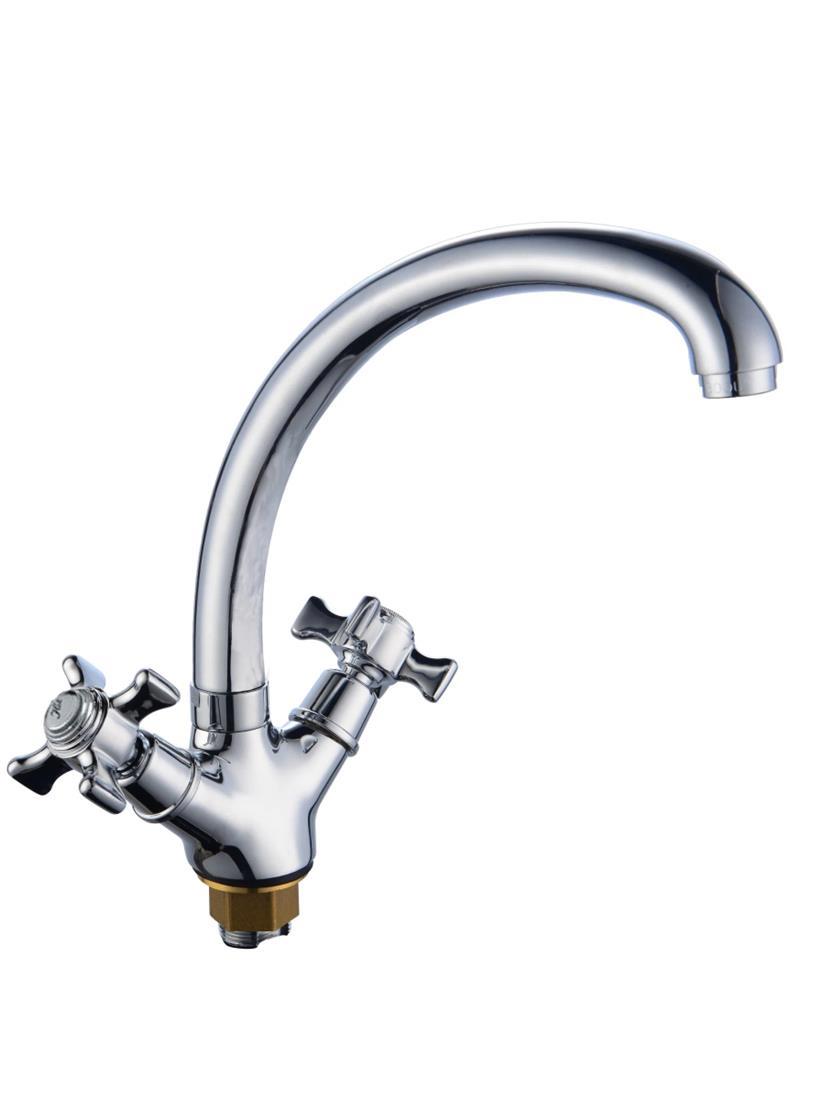 Изображение товара Двухвентильный смеситель D-lin D156807 цвет серый