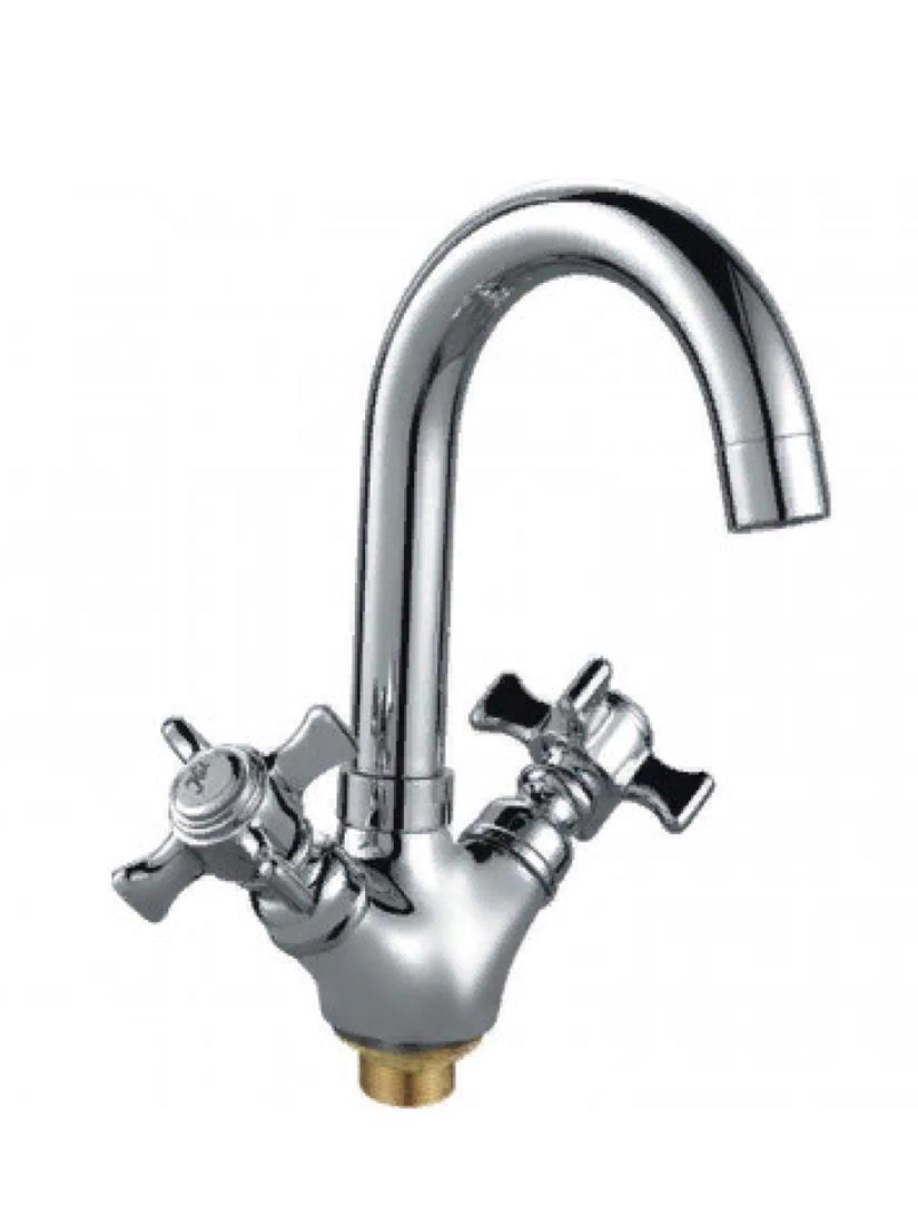 Изображение товара Двухвентильный смеситель D-lin D156807-D цвет хром