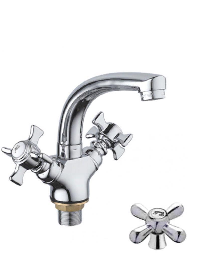 Изображение товара Двухвентильный смеситель D-lin D156819-P цвет хром